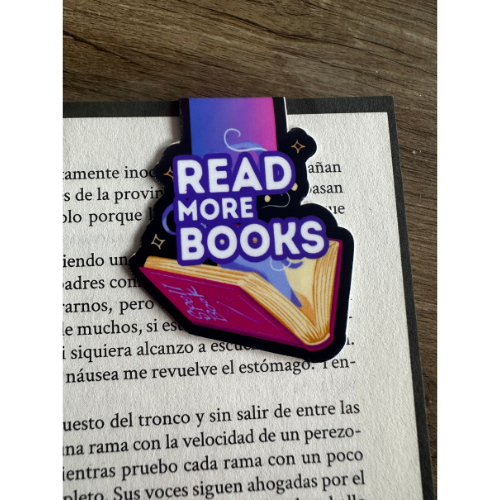Read More Books Magnetic Bookmark