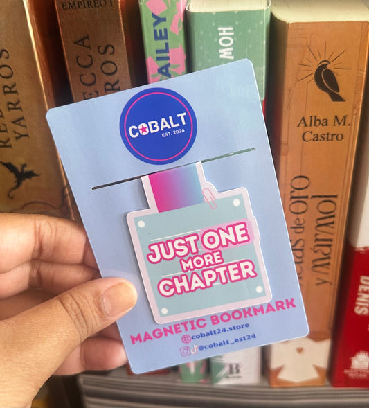 Just One More Chapter Magnetic Bookmark