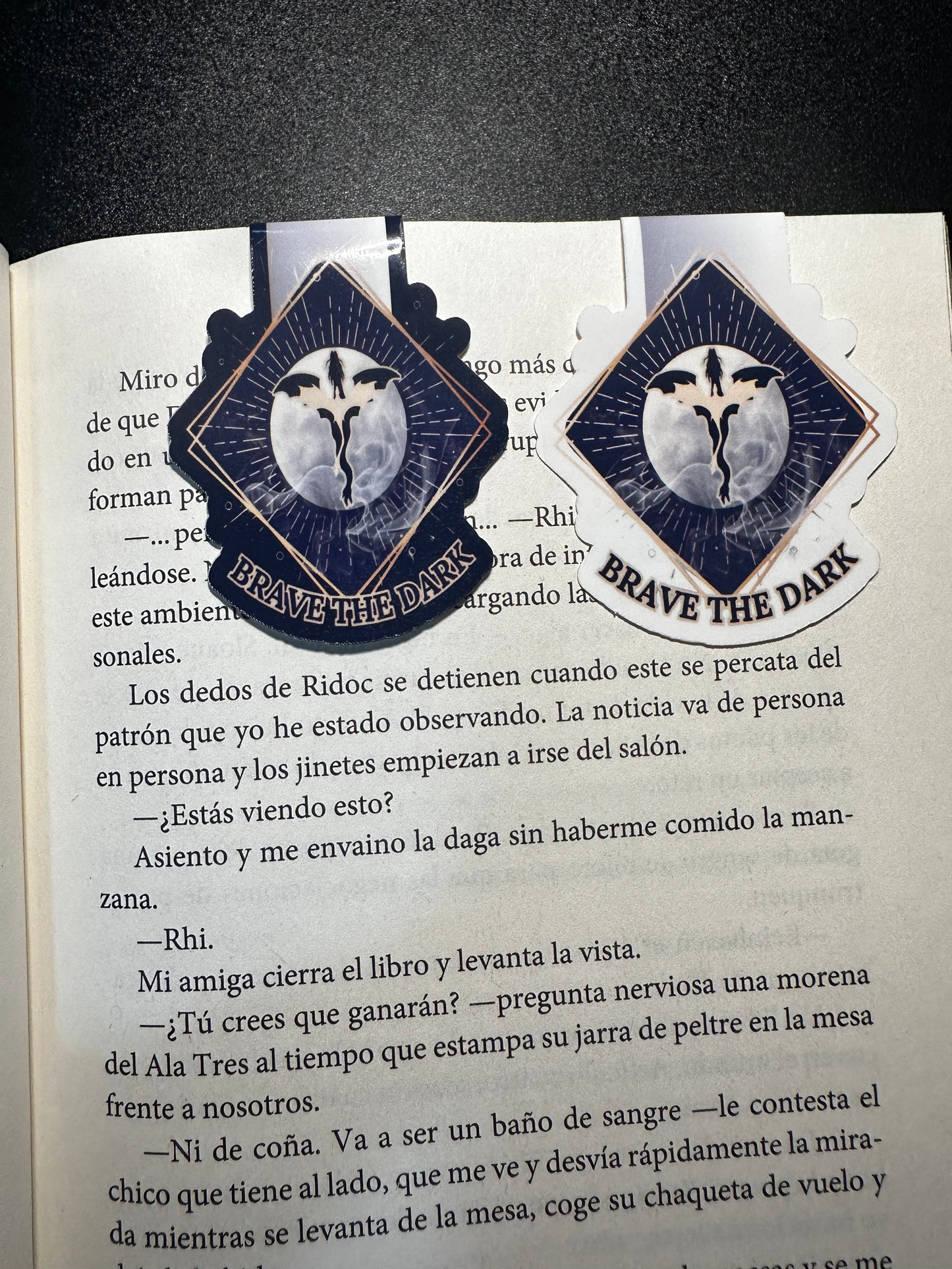 Onyx Storm Magnetic Bookmark